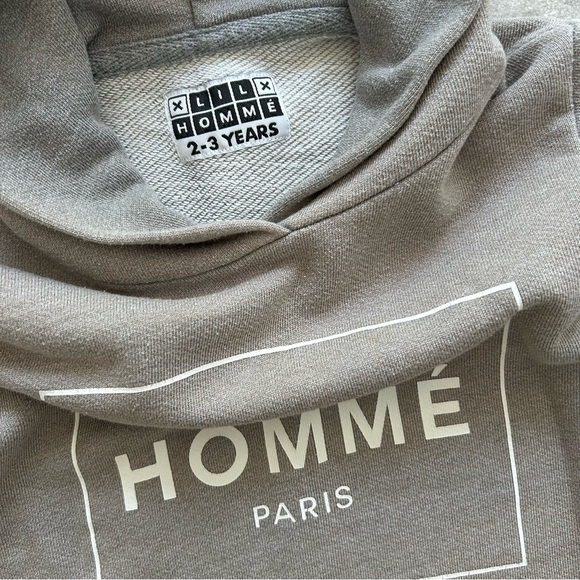 Lil Homme Hoodie Size 2-3 - Picture 3 of 3